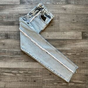 Relaxed Fit Seam Detail Straight Leg Jeans - Brand New with Tags